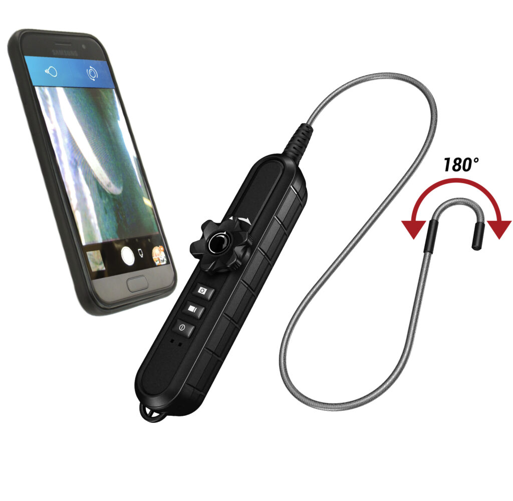 Hubitools Wi-Fi borescope HU23136 - Automotive borescope